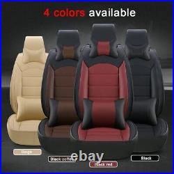 Car Seat Cover Fit for Acura RDX TSX TLX ZDX 5 Seats Full Set Leather Brown