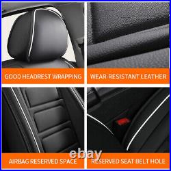 Car Seat Cover For Volkswagen Atlas 2018-2021 Faux Leather Full Set 5 Seats