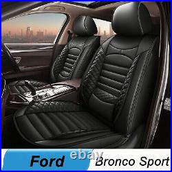 Car Seat Cover Full Set Cushion For FORD Bronco Sport 2021-2023 Faux Leather