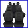 Car Seat Cover Set Front+Rear Cushion Deluxe Leather For Ford F-250 SUPER DUTY