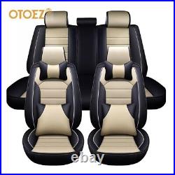 Car Seat Cover for Land Rover LR3/Range Rover/Evoque/Sport/Velar 5 Seats Leather