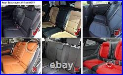 Car Seat Cover for Land Rover LR3/Range Rover/Evoque/Sport/Velar 5 Seats Leather