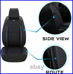 Car Seat Covers 5 Seats for Toyota 4Runner 2000-2019 Leather Black Full Set