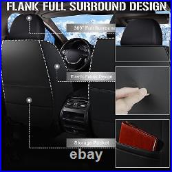 Car Seat Covers Faux Leather Full Set Protector For Subaru Forester 1998-2024