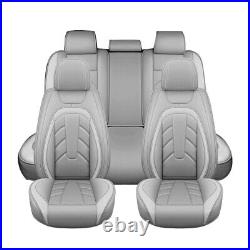 Car Seat Covers Front Seats Rear Cushion Protector Leather Full Set for Honda