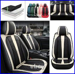 Car Seat Covers Full Set 5 Seats for Ford Explorer Sport Trac 2007-2010 Leather