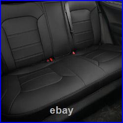 Car Seat Covers Full Set Fit For Chevrolet Camaro 2010-2015 Front Rear Cushion