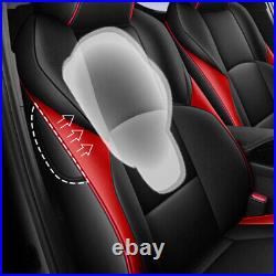 Car Seat Covers Full Set Leather Front & Rear Custom For Toyota C-HR 2018-2022