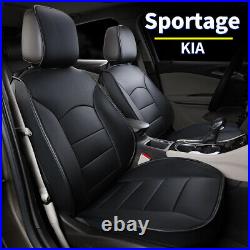 Car Seat Covers Full Set Protector Leather Deluxe Auto Cushion For Kia Sportage