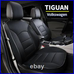 Car Seat Covers Full Set Protector Leather Deluxe Cushion For Volkswagen Tiguan