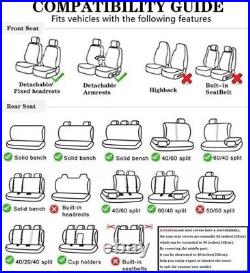 Car Seat Covers for Mitsubishi Outlander, Outlander Sport /PHEV Leather Full set