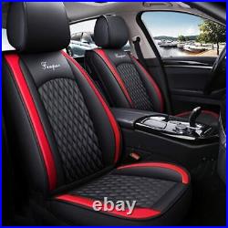 Car Seat Covers for Toyota Tacoma Car Seat Cushions 5-Seat Seat Covers, Black Red