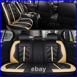 Car Seat Covers for Volvo XC90 5 seats 2003-2019 Full Set PU Leather 4 Seasons