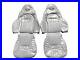 Corvette C5 Sports 1997-2004 In Full Gray Fuax Leather Car Seat Covers