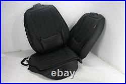 Coverado SCU003 Seat Cover Full Set Black Protector Waterproof Nappa Leather