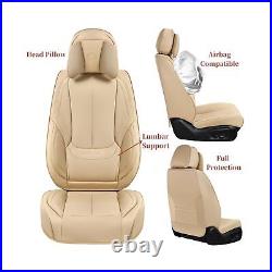 Coverado Universal Seat Covers Full Set, 5 Seats Universal Seat Covers for Ca