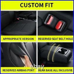 Custom Fit 2019-2022 Toyota RAV4 Car Seat Covers Leather Seat Cushion Full Sets