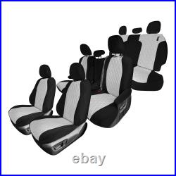 Custom Fit Car Seat Covers for 2021-2024 Toyota Sienna 8 Seater