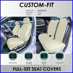 Custom Fit Neoprene Car Seat Covers for 2020-2024 Honda Civic