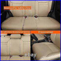 Custom Leather Front And Rear Back 5-Seat Covers For Honda CR-V CRV 2015-2016