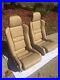 Custom Made Acura NSX Replacement Perforated Leather Seat Covers Light Oak
