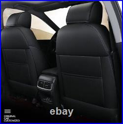 Custom for Honda CRV CR-V Car Seat Covers Nappa Leather Full Set Protectors