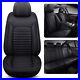 Deluxe Leather Car Seat Covers Full Set Front Rear Cushion For Volkswagen Passat