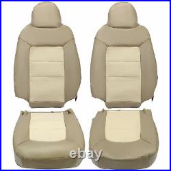 Driver/Passenger Front seat Cover For 03-06 Expedition Eddie Bauer Tan