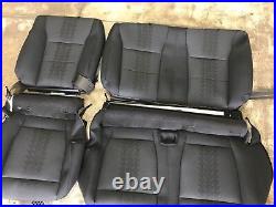 Factory Oem Original Cloth Seat Covers Ebony Black 2019 Ford F150 Super Crew