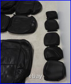 Factory Take-Off Leather Covers Fits 2018-2022 Jeep Wrangler Sahara Black JB12