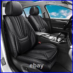 Faux Leather Car Seat Cover Full Set For Honda Accord/Civic/CR-V/Clarity/Insight