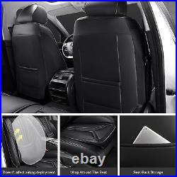 Faux Leather Car Seat Cover Full Set For Honda Accord/Civic/CR-V/Clarity/Insight