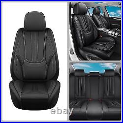 Faux Leather Car Seat Cover Full Set For Honda Accord/Civic/CR-V/Clarity/Insight