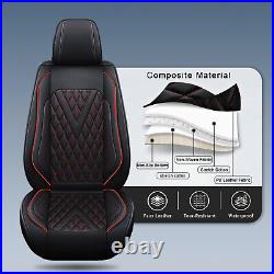 Faux Leather For GMC Acadia 2017-2023 Car 5-Seat Covers Pretector Pad Full Set