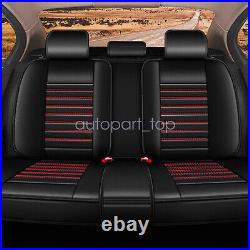 Fit For 2016-2024 Subaru Crosstrek Car 5-Seat Cover Leather Cushion Full Set USA