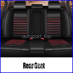 Fit For 2016-2024 Subaru Crosstrek Car 5-Seat Cover Leather Cushion Full Set USA