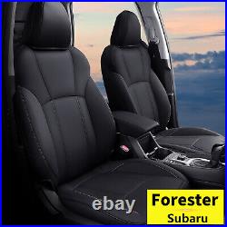 Fit For 2019-2023 Subaru Forester Car 5 Seats Cover Front Rear Leather Full Set