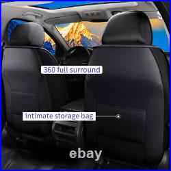Fit Honda Passport 2019-22 Faux Leather Car Seat Cover Cushion Waterproof 5-Seat