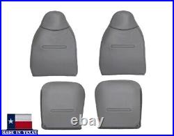For 2001 2002 2003 2004 2005 2006 2007 Ford F250 F350 XL Cew Cab Gray Seat Cover