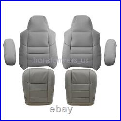 For 2002-2007 Ford F250 F350 Lariat Super Duty Front Seat Cover/Driver Foam Gray