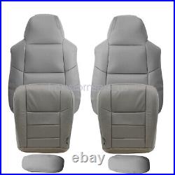 For 2002-2007 Ford F250 F350 Lariat Super Duty Front Seat Cover/Driver Foam Gray