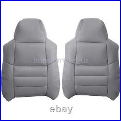 For 2002-2007 Ford F250 F350 Lariat Super Duty Front Seat Cover/Driver Foam Gray