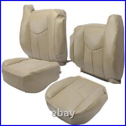 For 2003-2007 Chevy Tahoe Suburban & GMC Yukon Front Seat Covers in Tan