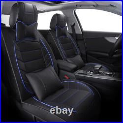 For 2004-2014 Acura TSX 5-Seat Car Seat Covers Full Set Leather Luxury Cushion