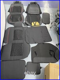 For 2009-2020 2021 Dodge Ram 1500 2500 3500 Full Set Car Seat Cover Front & Rear