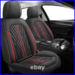 For 2009-2024 Ford F150 Crew Cab Truck Car Seat Cover Full Set Leather Protector