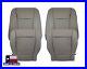 For 2017 2018 2019 2020 Ford F250 Work Truck WT Single Cab Gray Vinyl Seat Cover