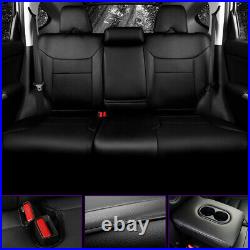 For 2017-2022 Honda CR-V Full Set PU Leather Car 5 Seat Covers Front & Rear