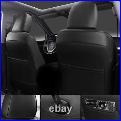 For 2017-2022 Honda CR-V Full Set PU Leather Car 5 Seat Covers Front & Rear