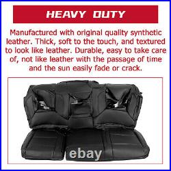 For 2019 2020 2021 Chevy Silverado LT Factory Style Full Kit Seat Covers